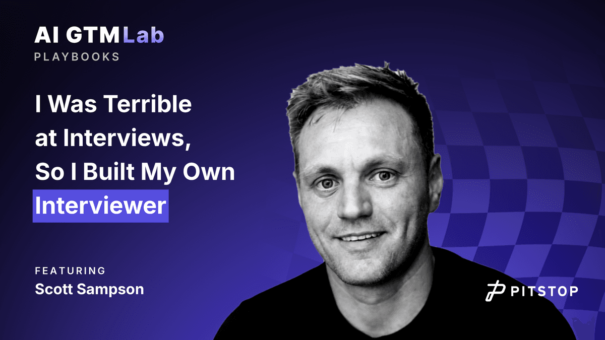 I Was Terrible at Interviews, So I Built My Own Interviewer, featuring Scott Sampson